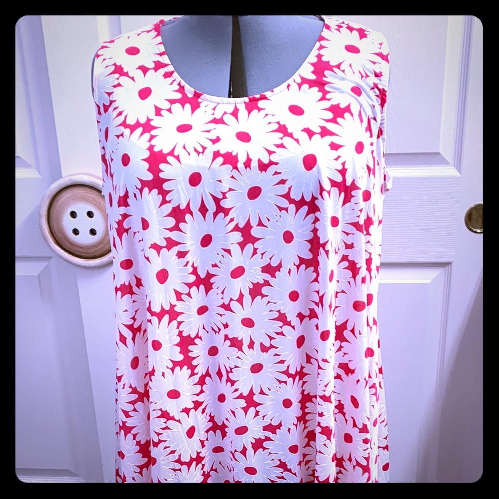 Cute Daisy print Summer Dress